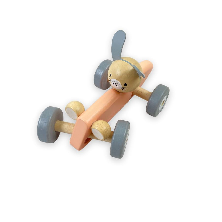 PlanToys Bunny Racing Car Toys 