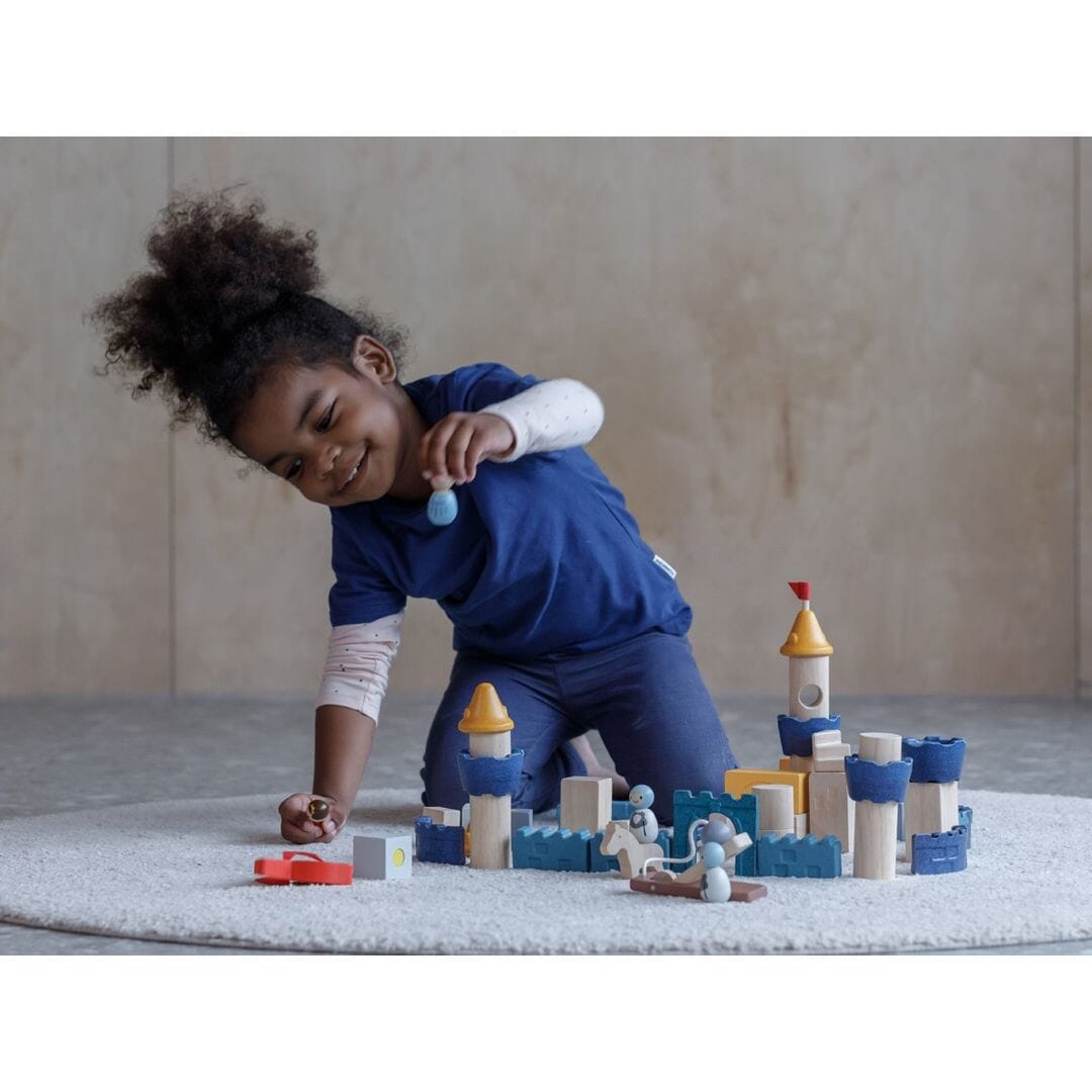 PlanToys USA - PlanToys Castle Blocks - Orchard