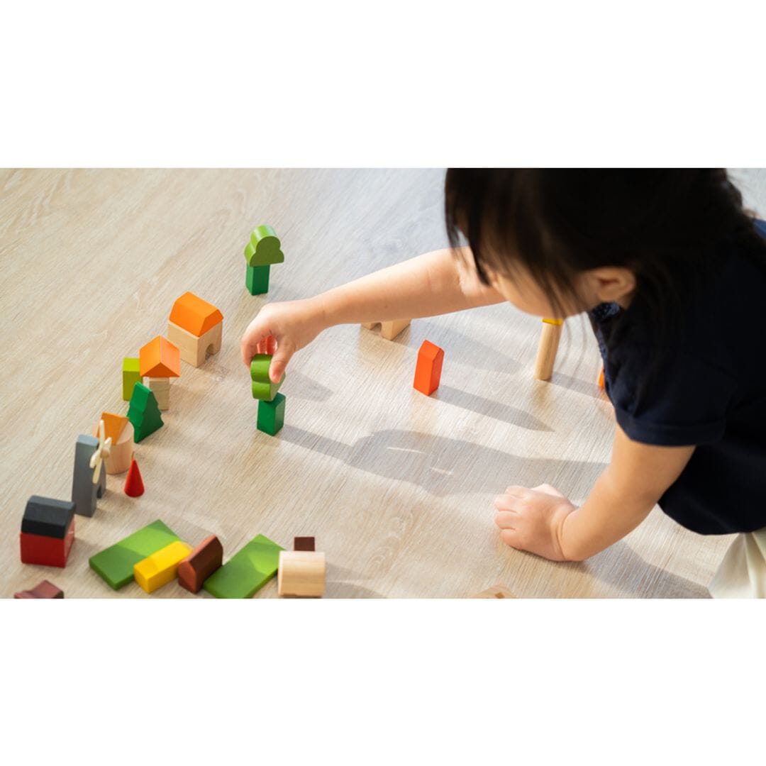 PlanToys USA - PlanToys Countryside Blocks