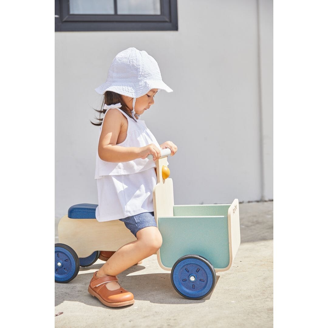 PlanToys USA - PlanToys Delivery Bike - Orchard