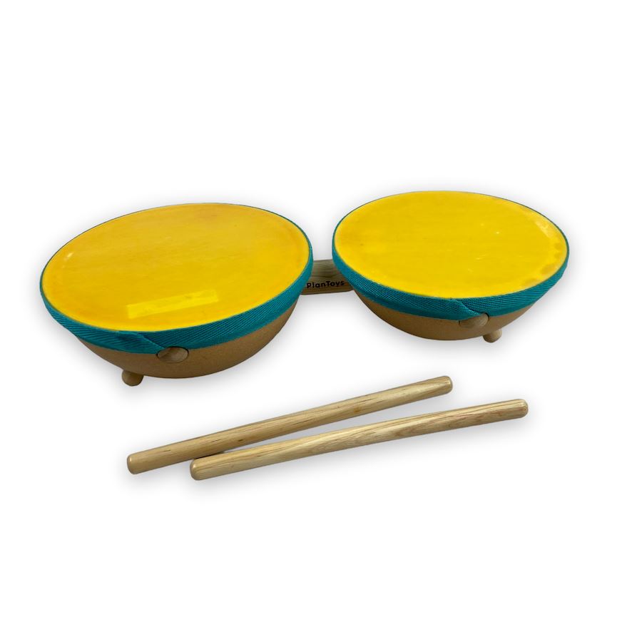 PlanToys Double Drum Musical Toys 