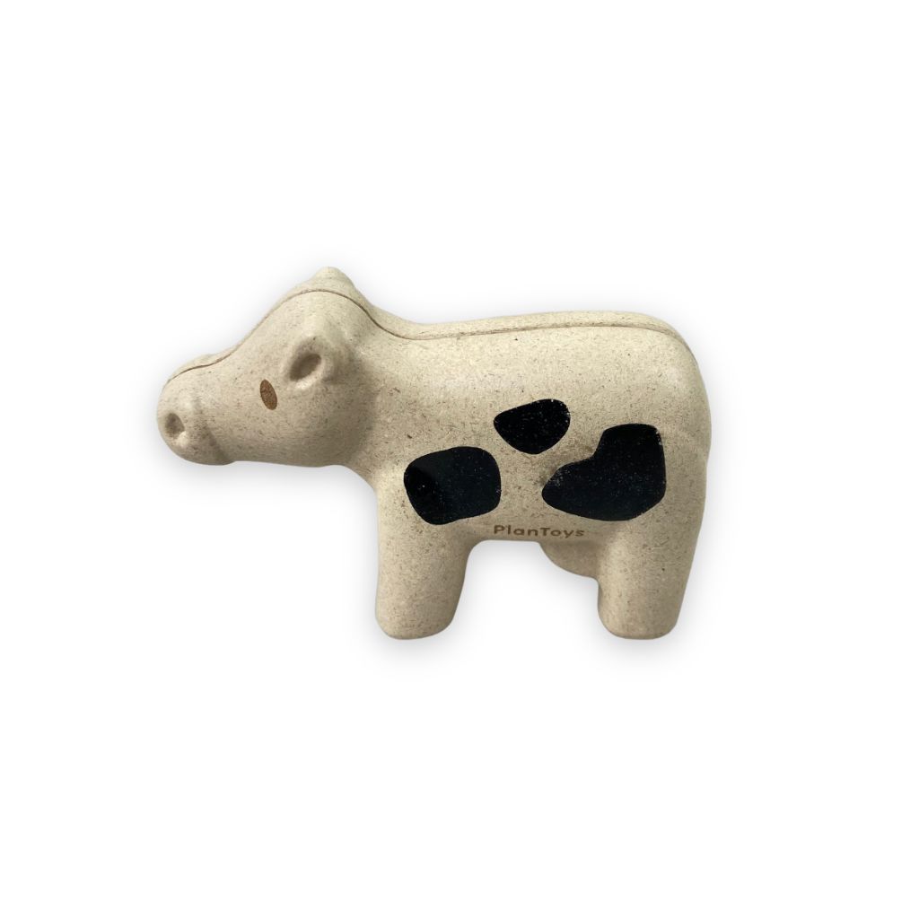 PlanToys Farm Animal Figure Cow 