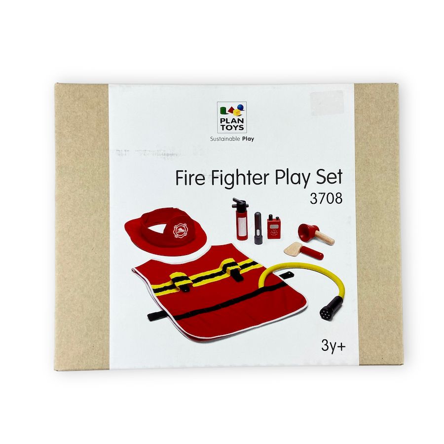 PlanToys Fire Fighter Play Set Toys