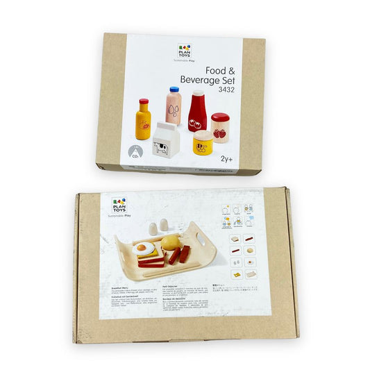 PlanToys Food & Beverage Bundle Toy Kitchens & Play Food 