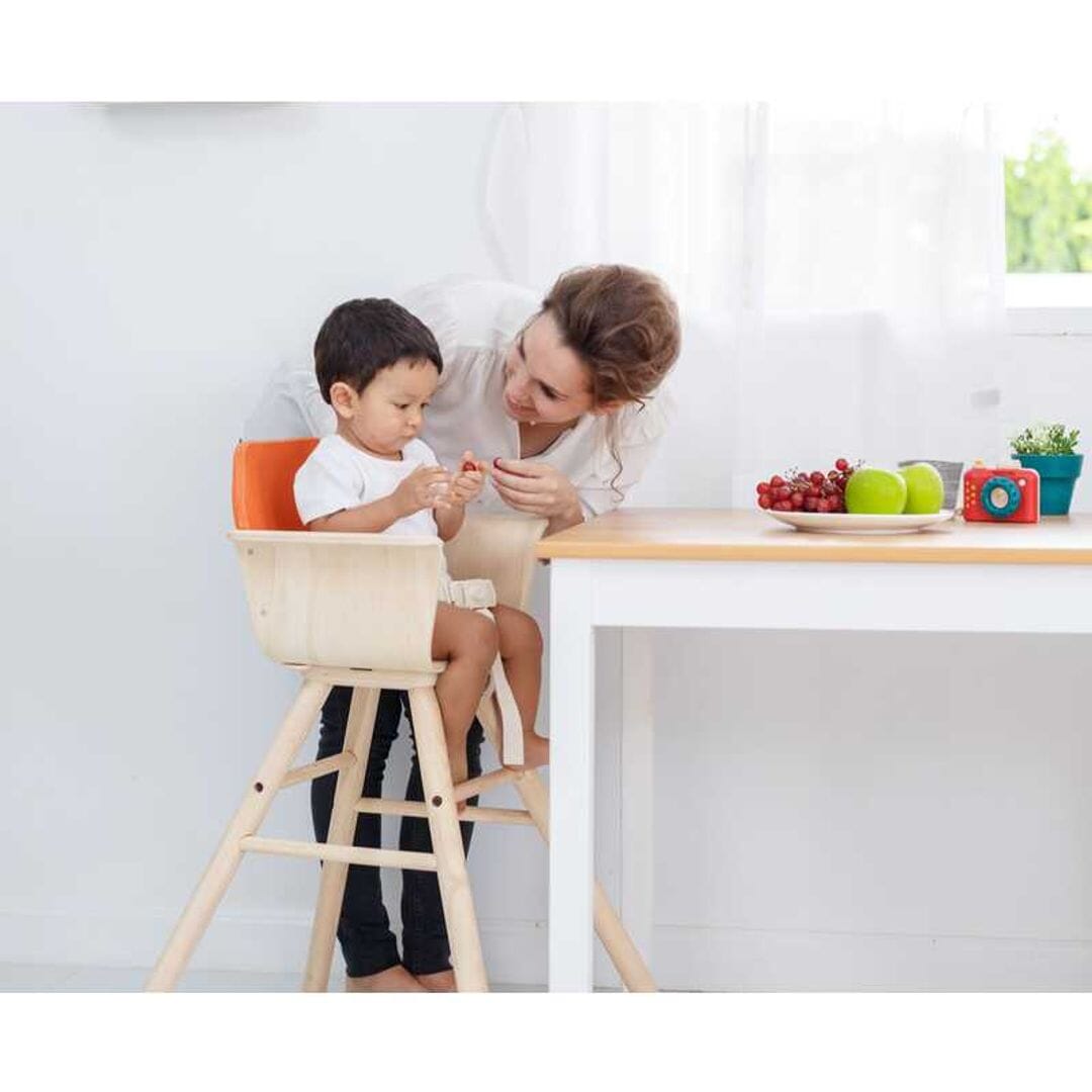 PlanToys USA - PlanToys High Chair - Orange