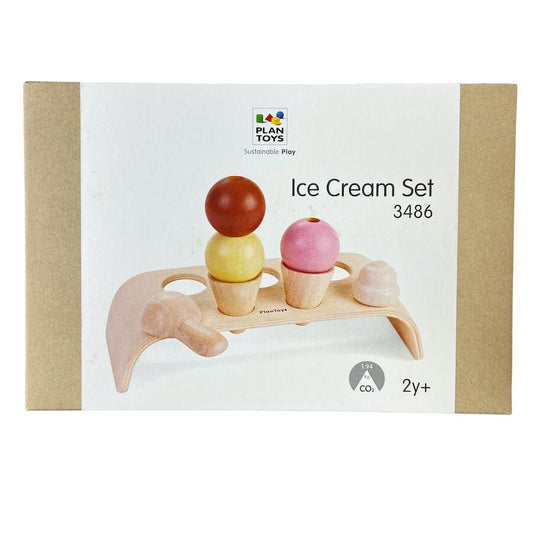 PlanToys Ice Cream Set Toys Product Shot in Box