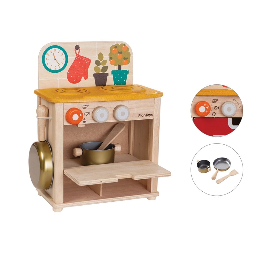 PlanToys USA - PlanToys Kitchen Play Set - Classic