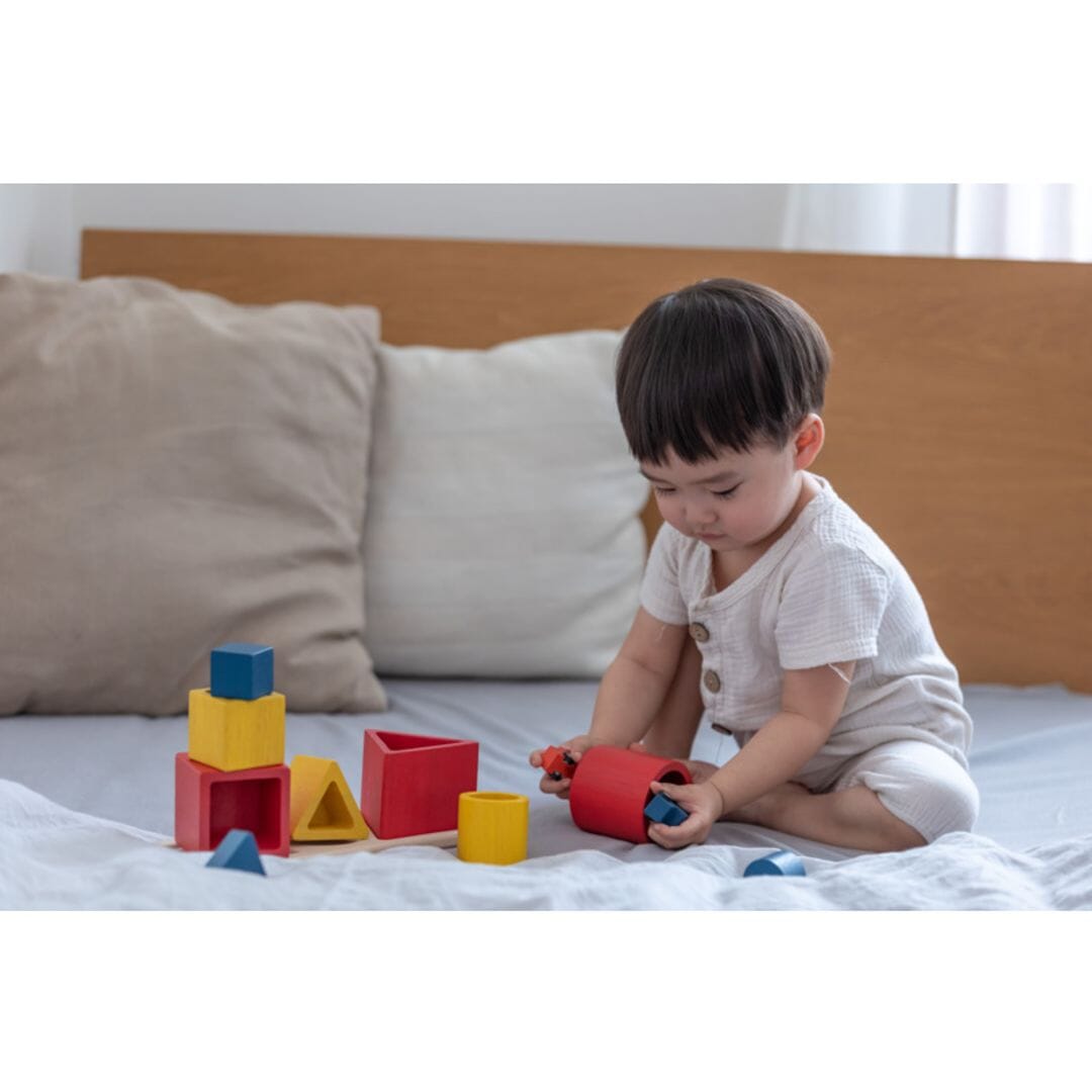 PlanToys USA - PlanToys Nesting Puzzle - Unit Plus