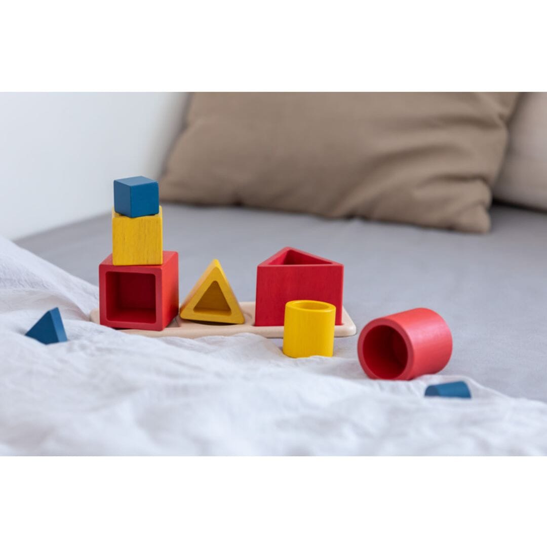PlanToys USA - PlanToys Nesting Puzzle - Unit Plus