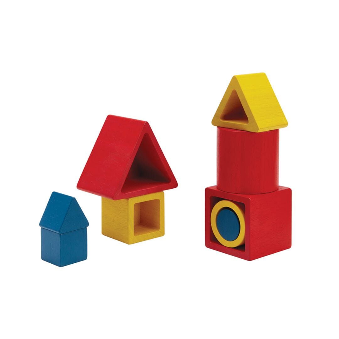 PlanToys USA - PlanToys Nesting Puzzle - Unit Plus