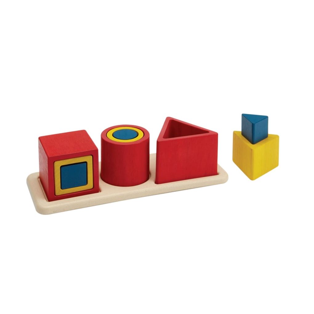 PlanToys Nesting Puzzle - Unit Plus 