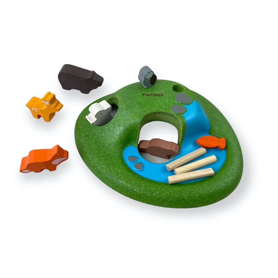 PlanToys Partial Animal Set Toys 