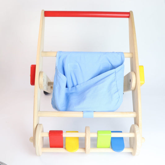 PlanToys Push N' Pull Activity Cart 