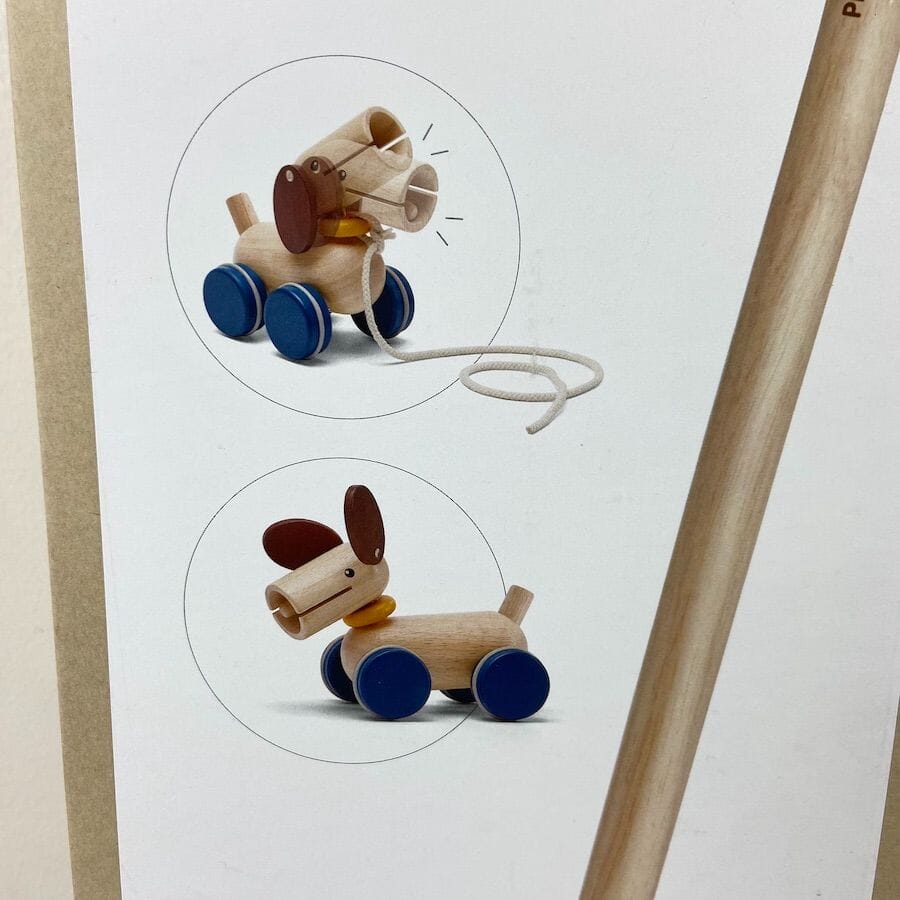 PlanToys - PlanToys Push & Pull Puppy