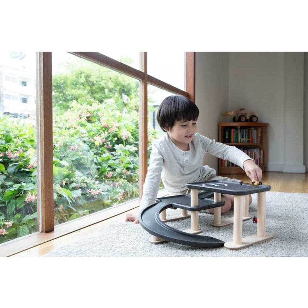 PlanToys USA - PlanToys Race N Play Parking Garage