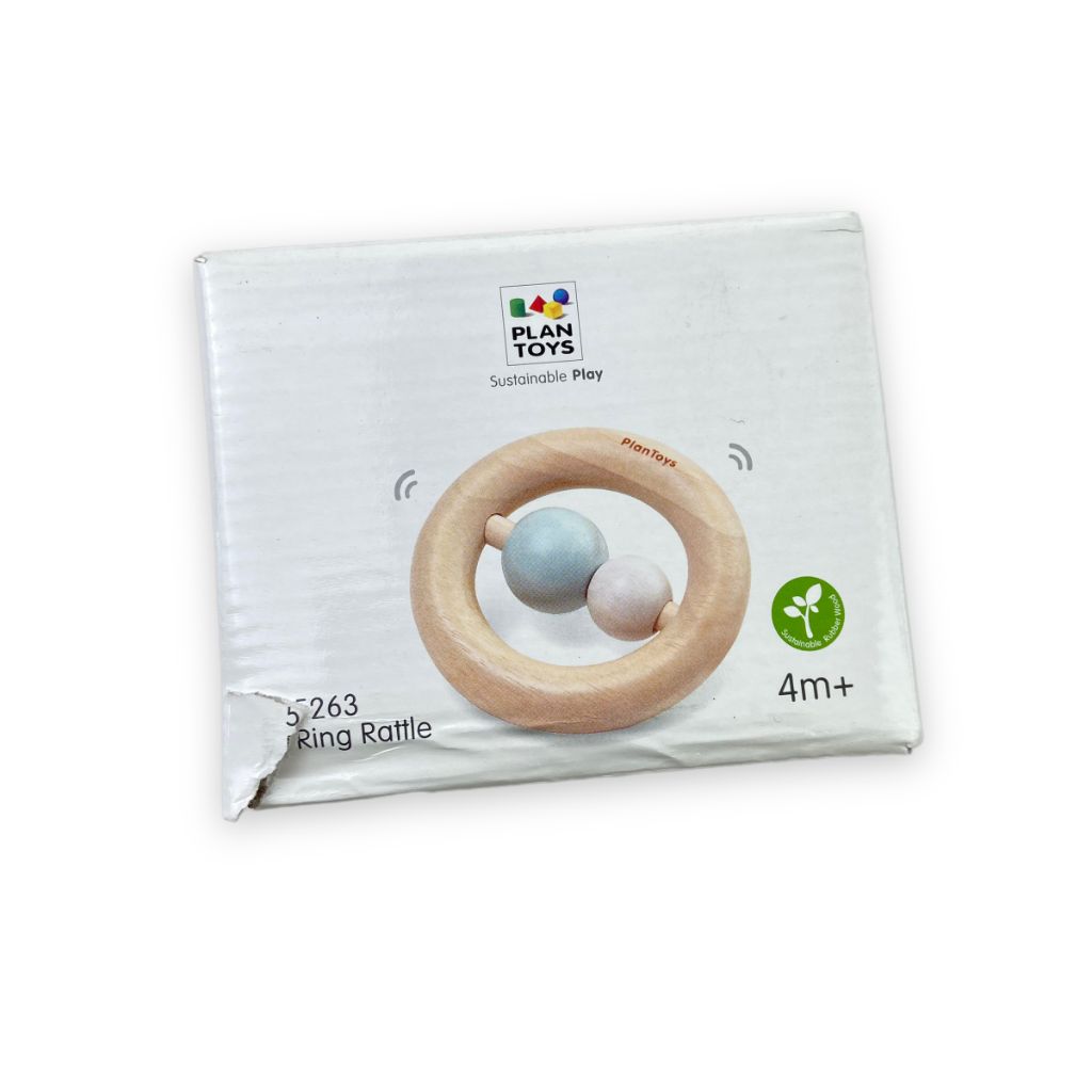 PlanToys - PlanToys Ring Rattle - Pastel