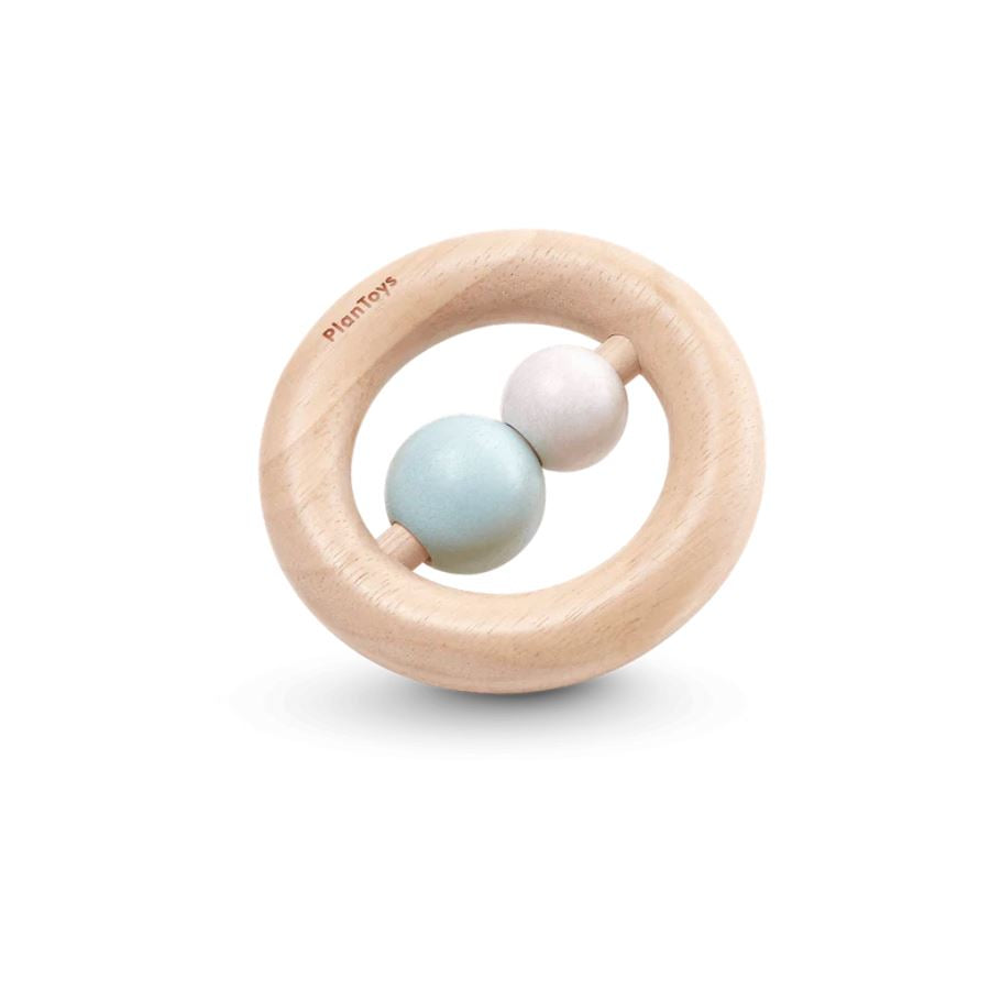 PlanToys Ring Rattle - Pastel Baby Toys & Activity Equipment 