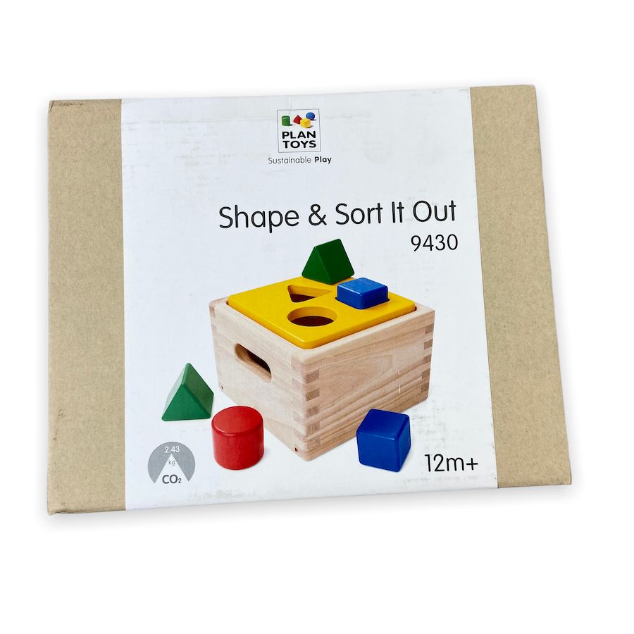 PlanToys - PlanToys Shape & Sort It Out
