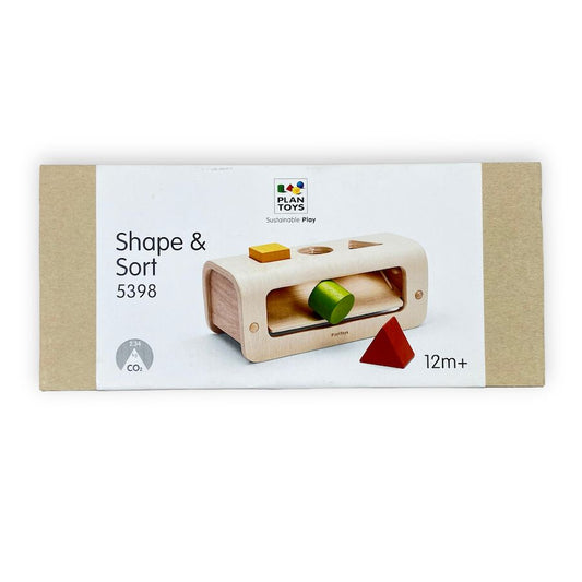 PlanToys Shape & Sort Learning Toys & Activities 