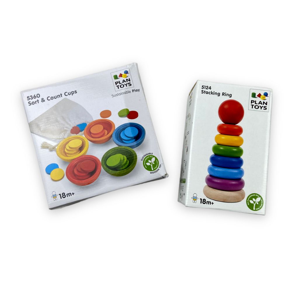 PlanToys Sorting and Stacking Set Toys