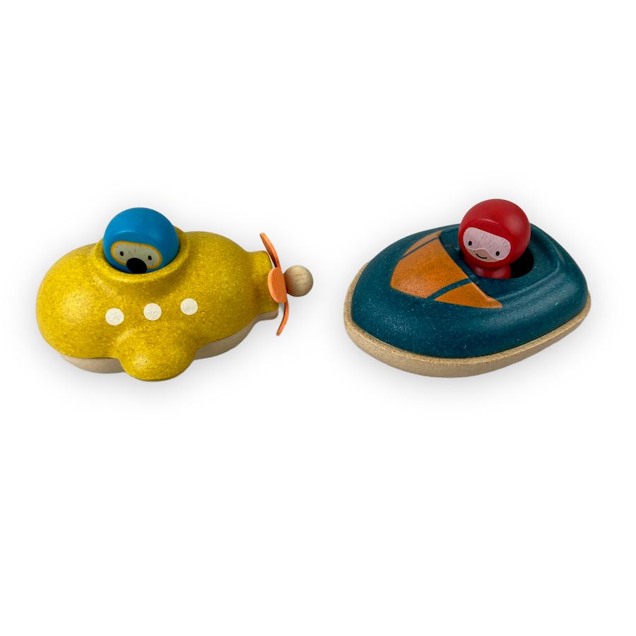 Rudy Valenta - PlanToys Speed Boat and Submarine