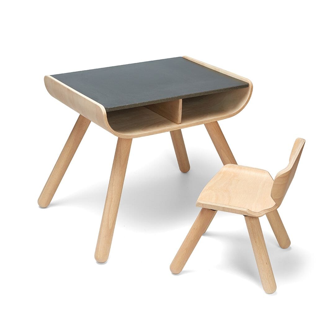 PlanToys USA - PlanToys Table & Chair - Black