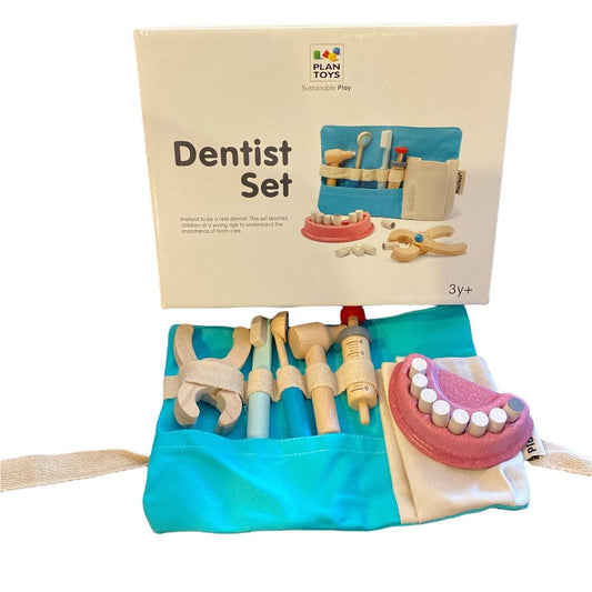 PlanToys Wooden Dentist Set 
