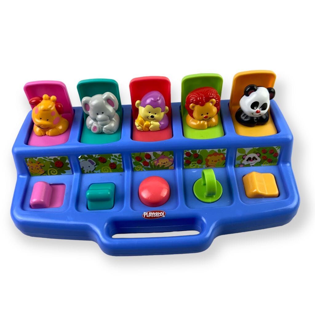 Playskool - Playskool Busy Poppin’ Pals Pop - Up Activity Toy