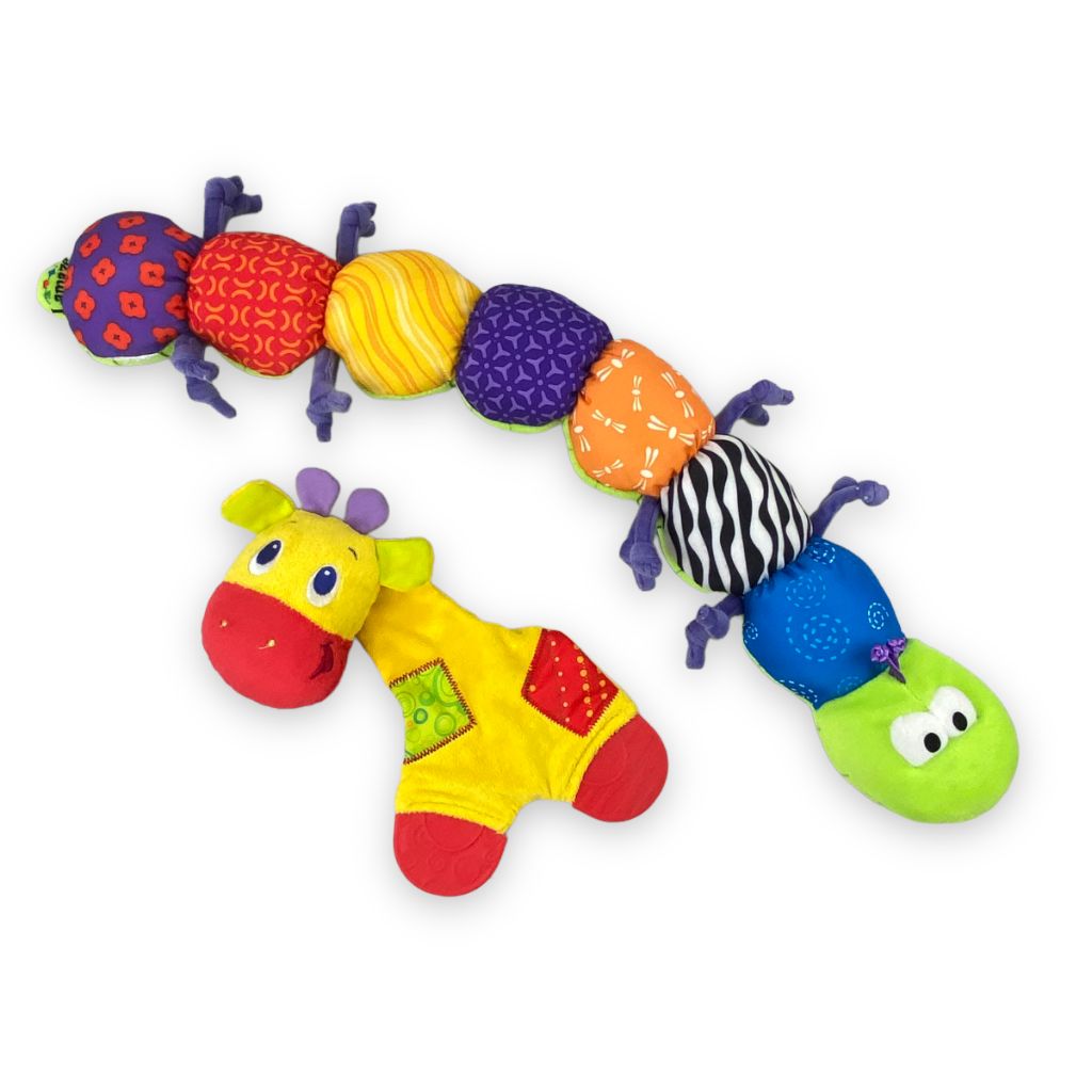 Plush Infant Bundle with Teether Baby Toys & Activity Equipment 
