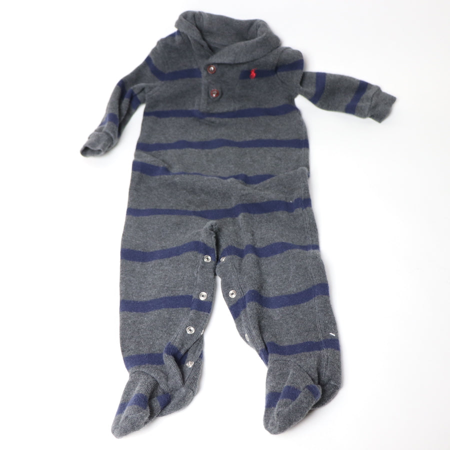 Polo Ralph Lauren Footed Playsuit 9M 
