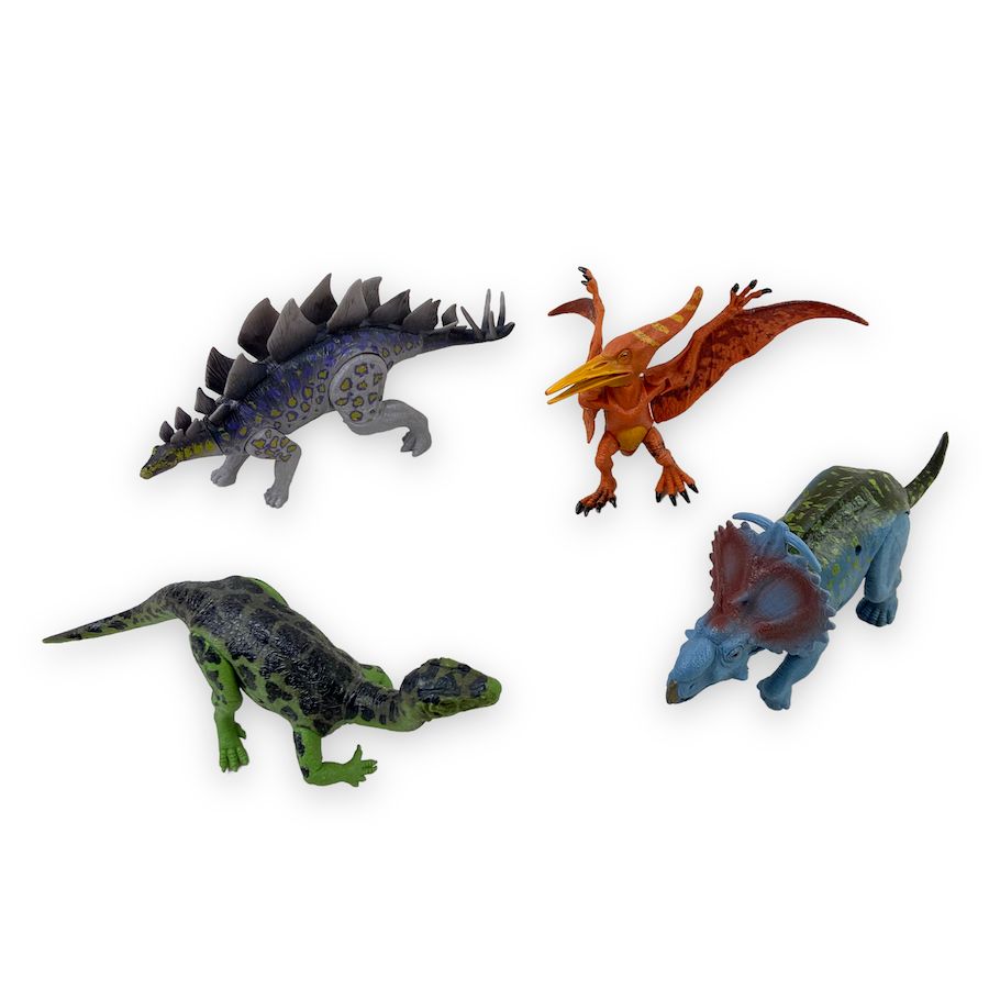 TOYCYCLE - Poseable Dinosaur Figure Bundle