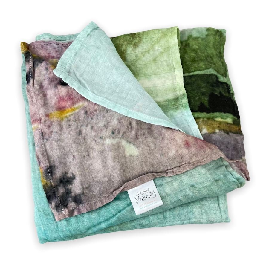 TOYCYCLE - Posh Peanut Swaddle Blanket