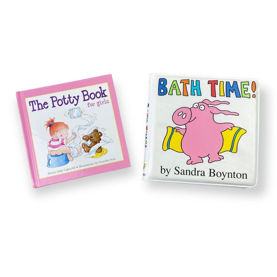 Potty & Bath Time Book Duo Books 