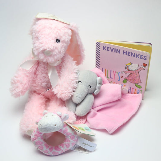 TOYCYCLE - Pretty Pink Softie and Book Bundle