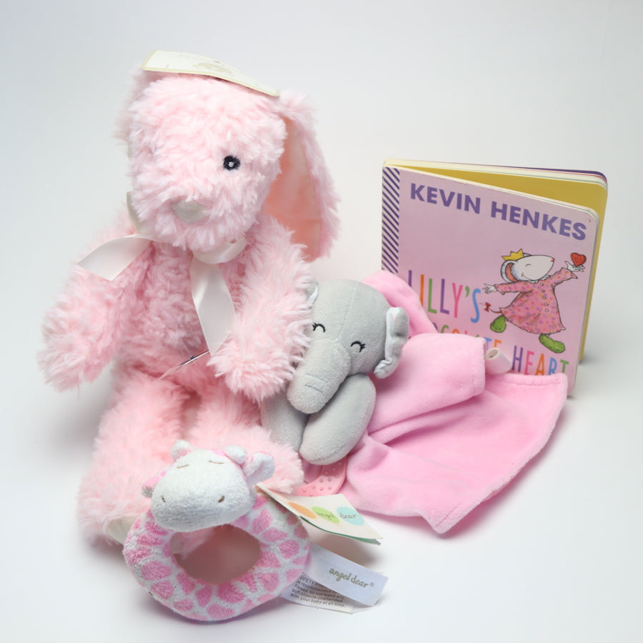 Pretty Pink Softie and Book Bundle 