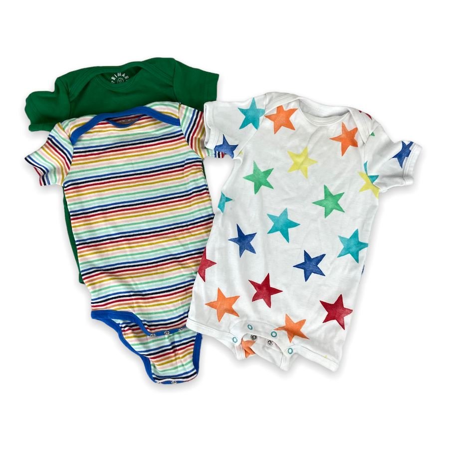 TOYCYCLE - Primary Bodysuit Bundle 9 - 12M