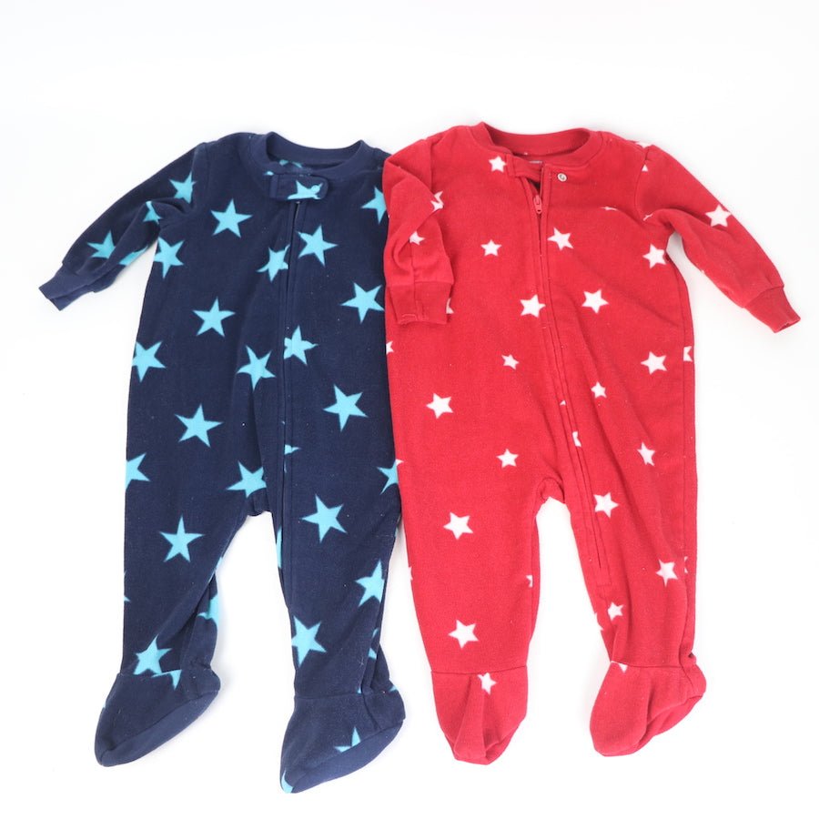 TOYCYCLE - Primary Fleece Pajamas 3 - 6M