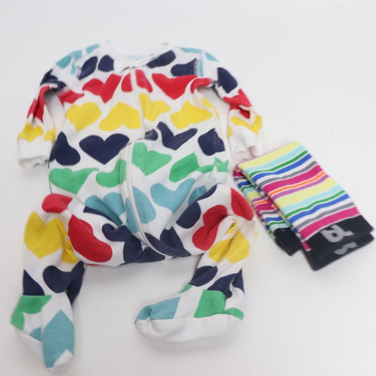TOYCYCLE - Primary Pajamas and Baby Legs 3 - 6M