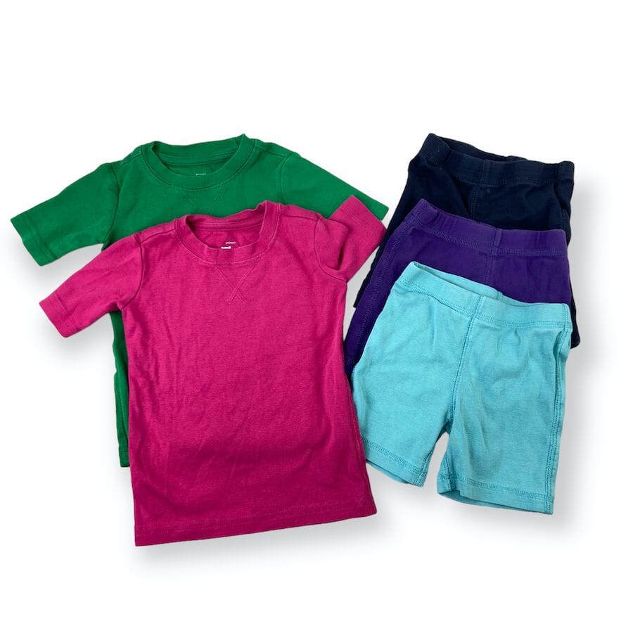 Primary - Primary Shorts & Tees Bundle 2 - 3Y