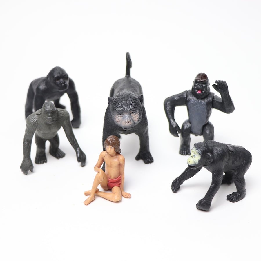 TOYCYCLE - Primate Animal Figurine Bundle