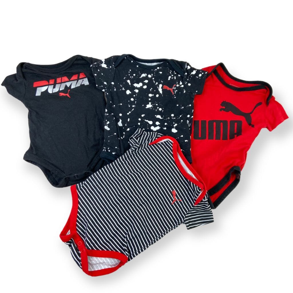 Puma Baby Bodysuit Bundle 0-3M Baby & Toddler Clothing 