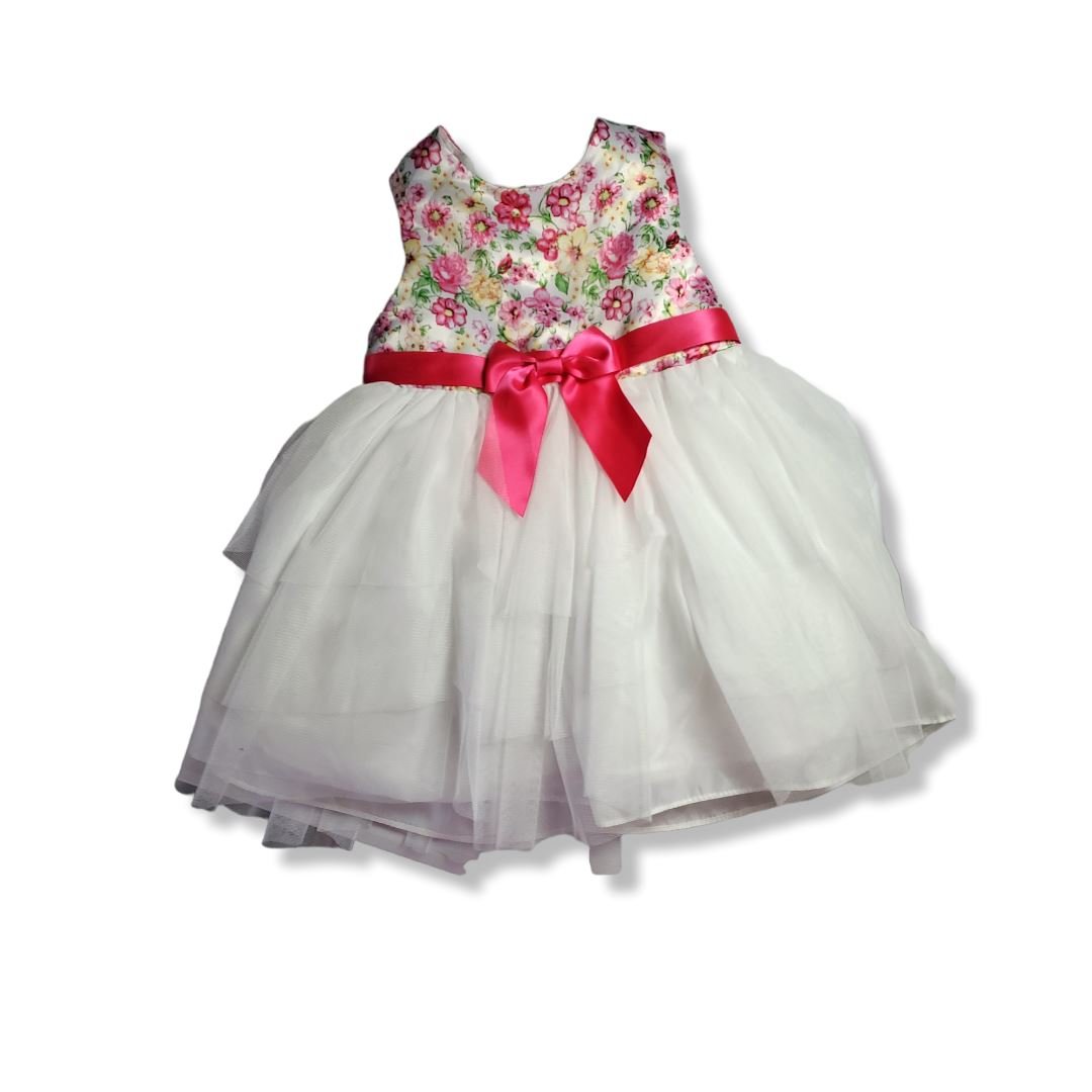 TOYCYCLE - Purple Rose Floral dress Size 24M