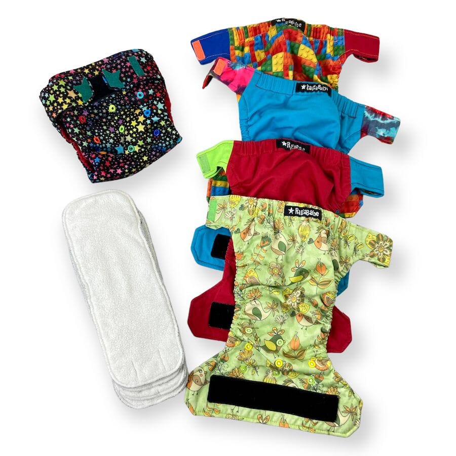 Ragababe Cloth Diaper Bundle - Size 1 Cloth Diapers 