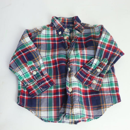 TOYCYCLE - Ralph Lauren Plaid Button - Up Size 12M