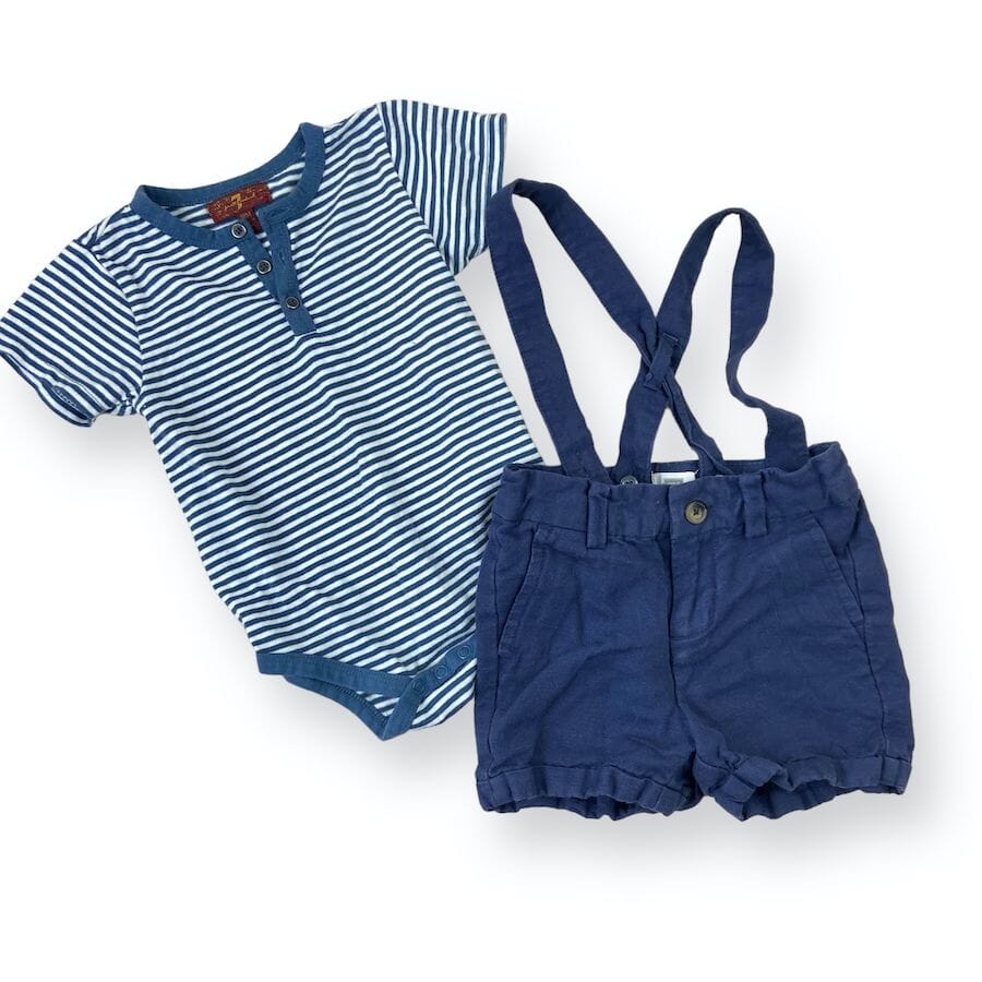 Shorts with Suspenders Bundle 12-18M Clothing 