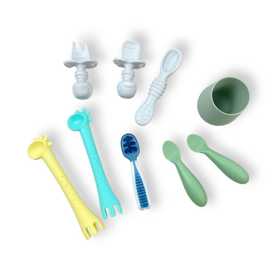 ezpz - Silicone Feeding Utensils Set