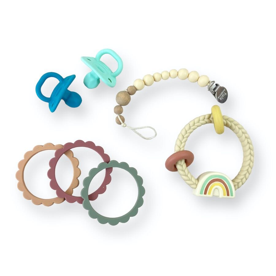 Silicone Teething Ring Bundle Baby & Toddler 