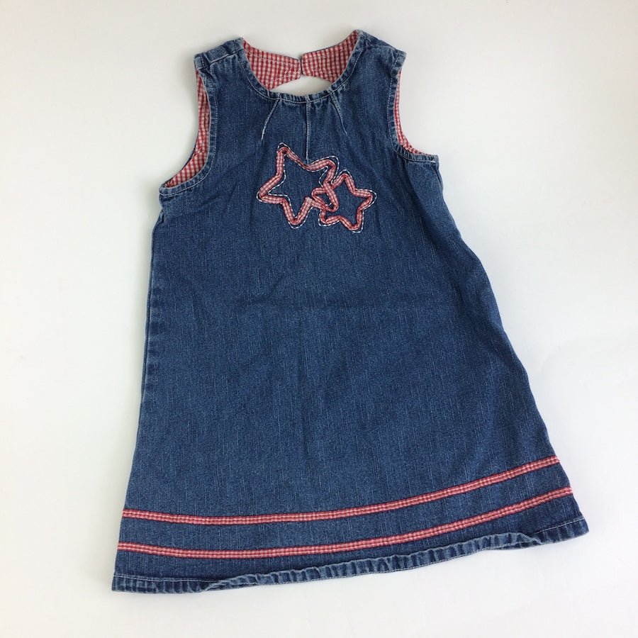 TOYCYCLE - SO 4th Denim Dress Size 4T
