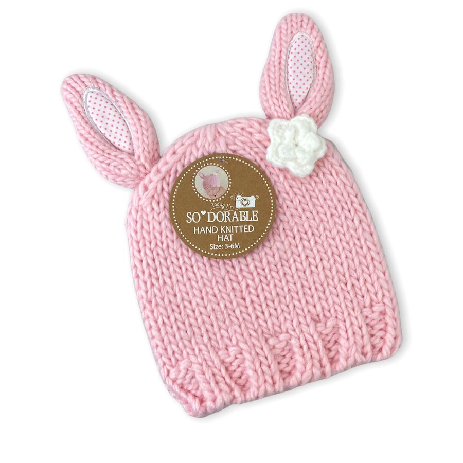 So Dorable Hand Knitted Hat 