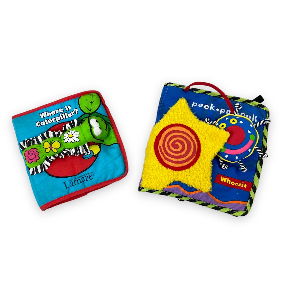 TOYCYCLE - Soft Baby Book Bundle - Where is Caterpillar